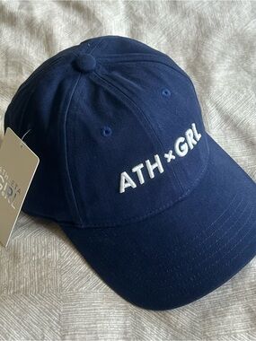 Athleta girl Navy Blue Cotton Cap